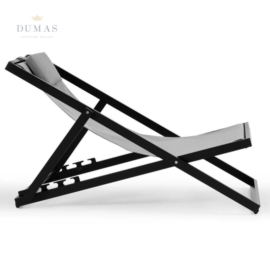 Light Gray Exclusive Deck Chair