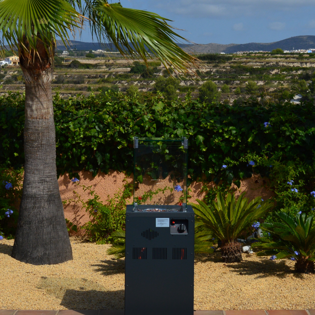 Dark Slate Gray Outdoor Gas Heater - The High One