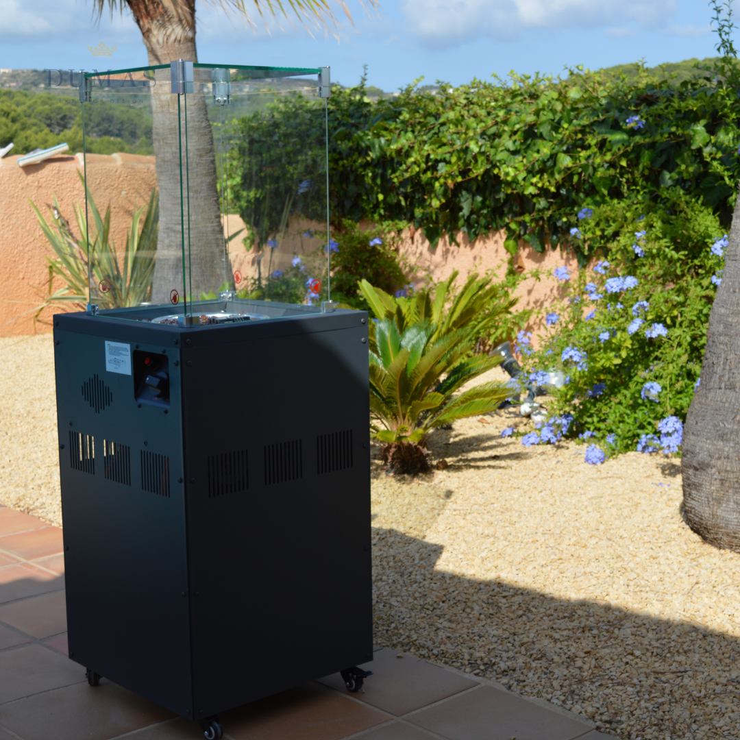 Dark Slate Gray Outdoor Gas Heater - The High One
