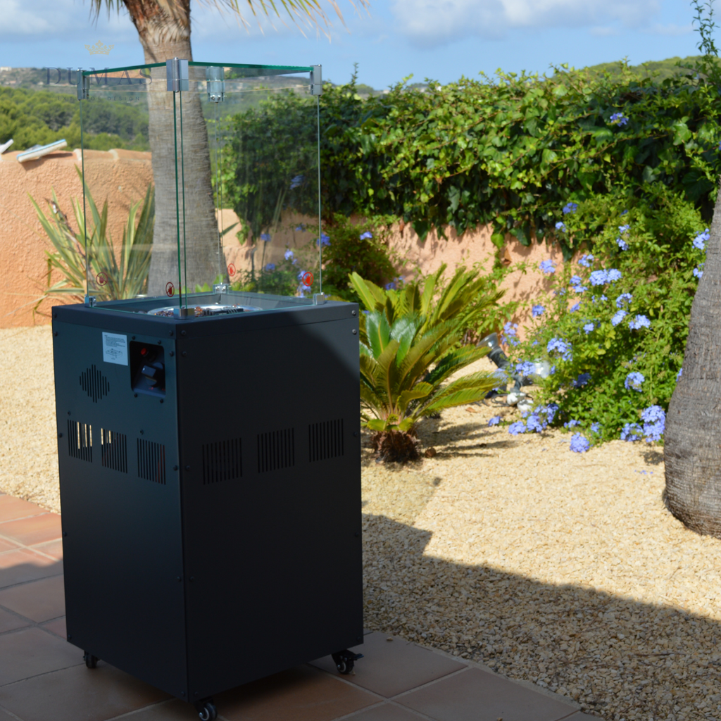 Dark Slate Gray Outdoor Gas Heater - The High One