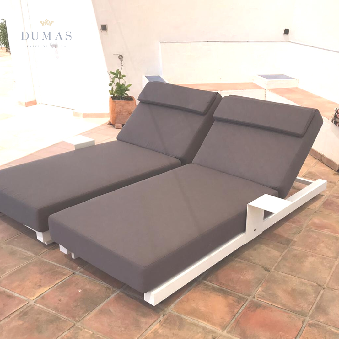 Dim Gray Ibiza Sun Lounger