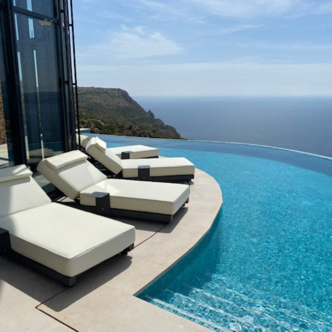 Cadet Blue Ibiza Sun Lounger