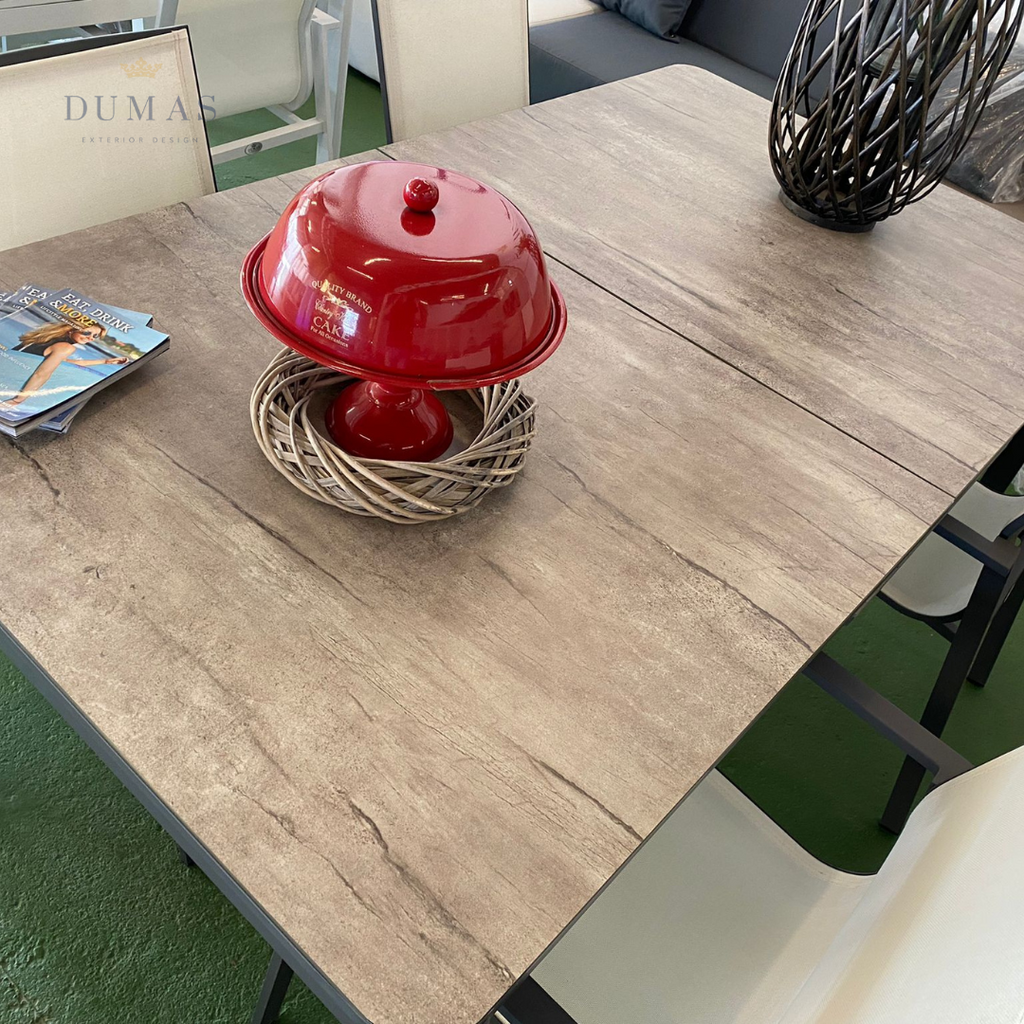 Rosy Brown Prestige Extendable Table