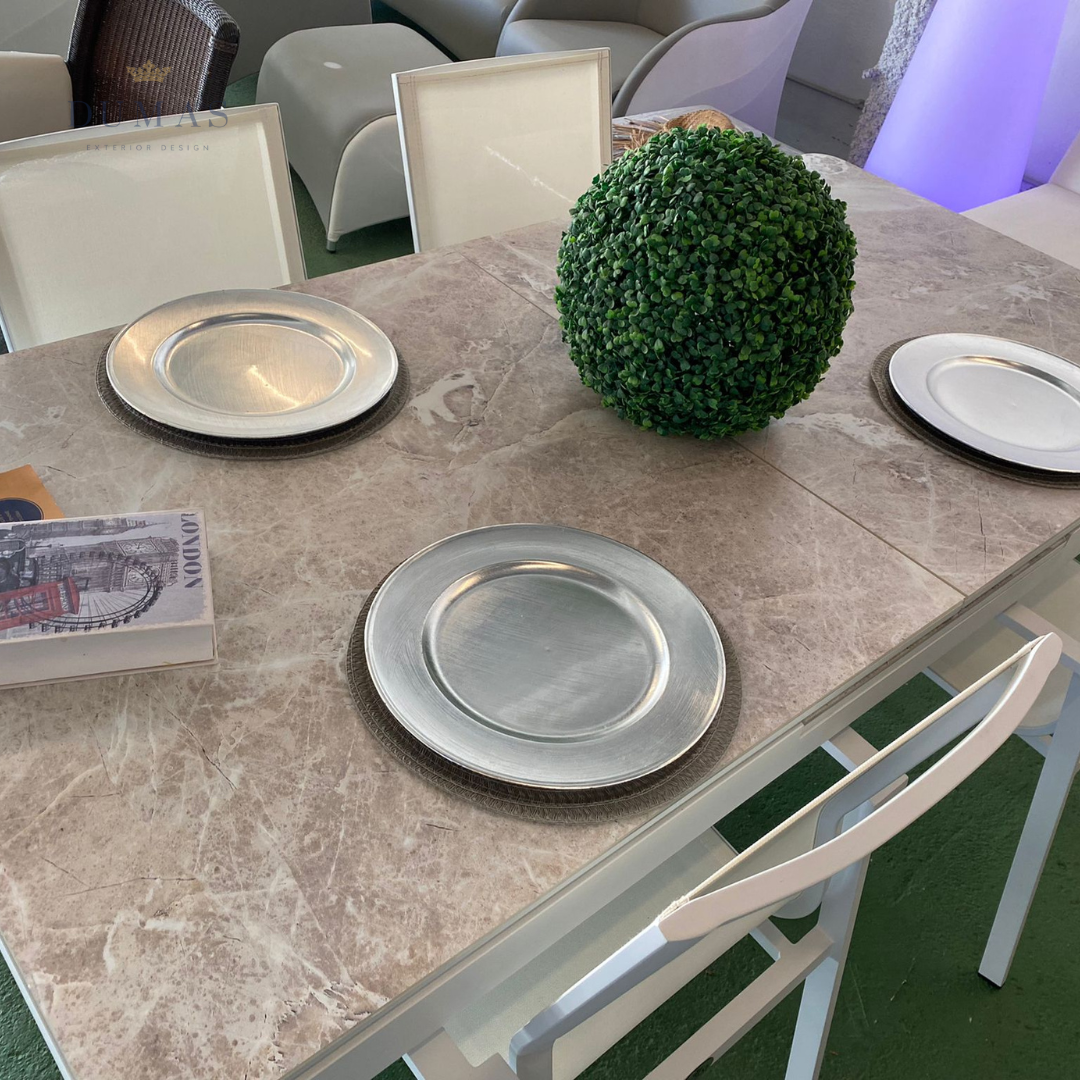 Rosy Brown Prestige Extendable Table