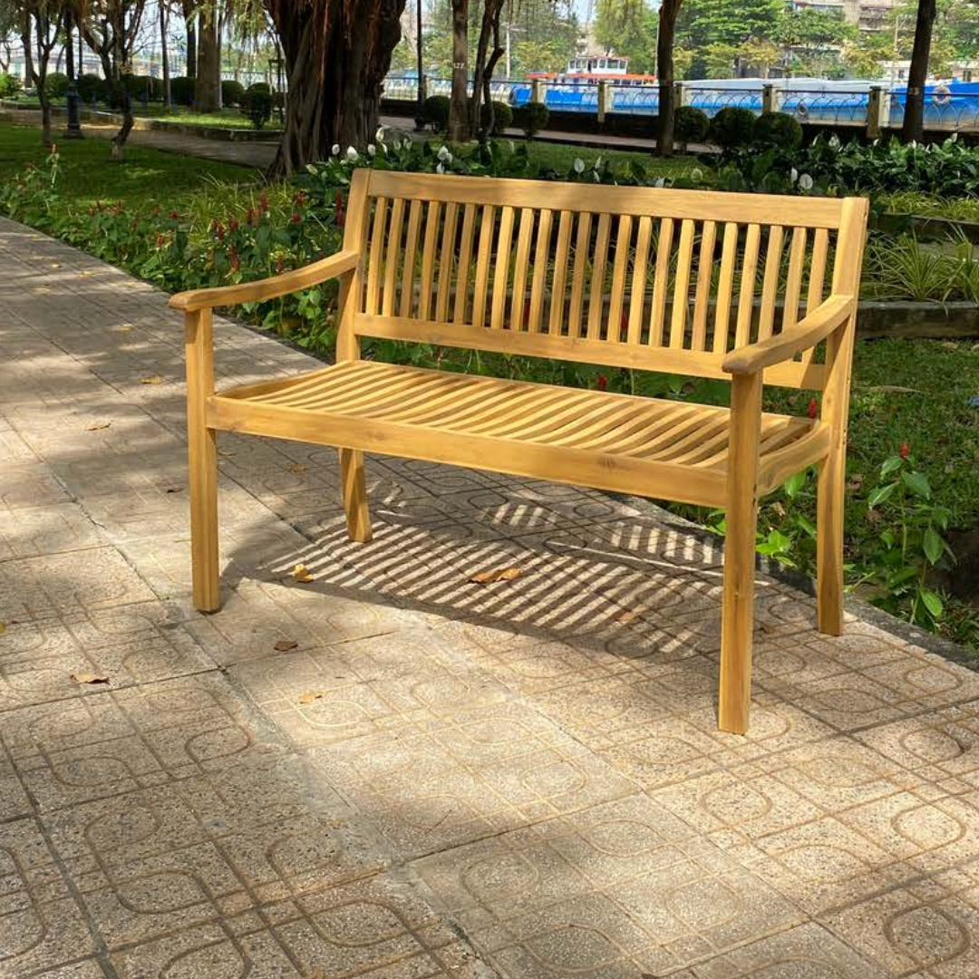 Dim Gray Suar Love Seat