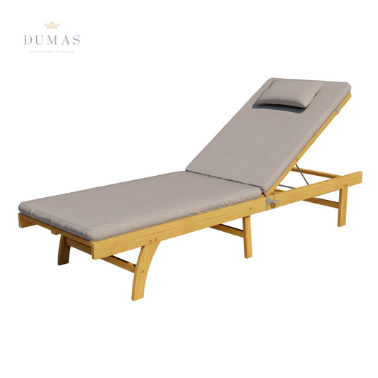 Rosy Brown Suar Sunlounger